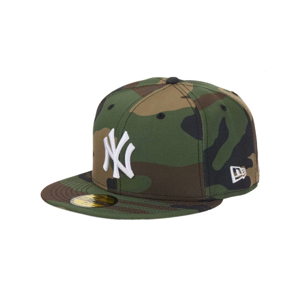 Supreme New York Yankees New Era 59Fifty Fitted Hat Woodland Camo