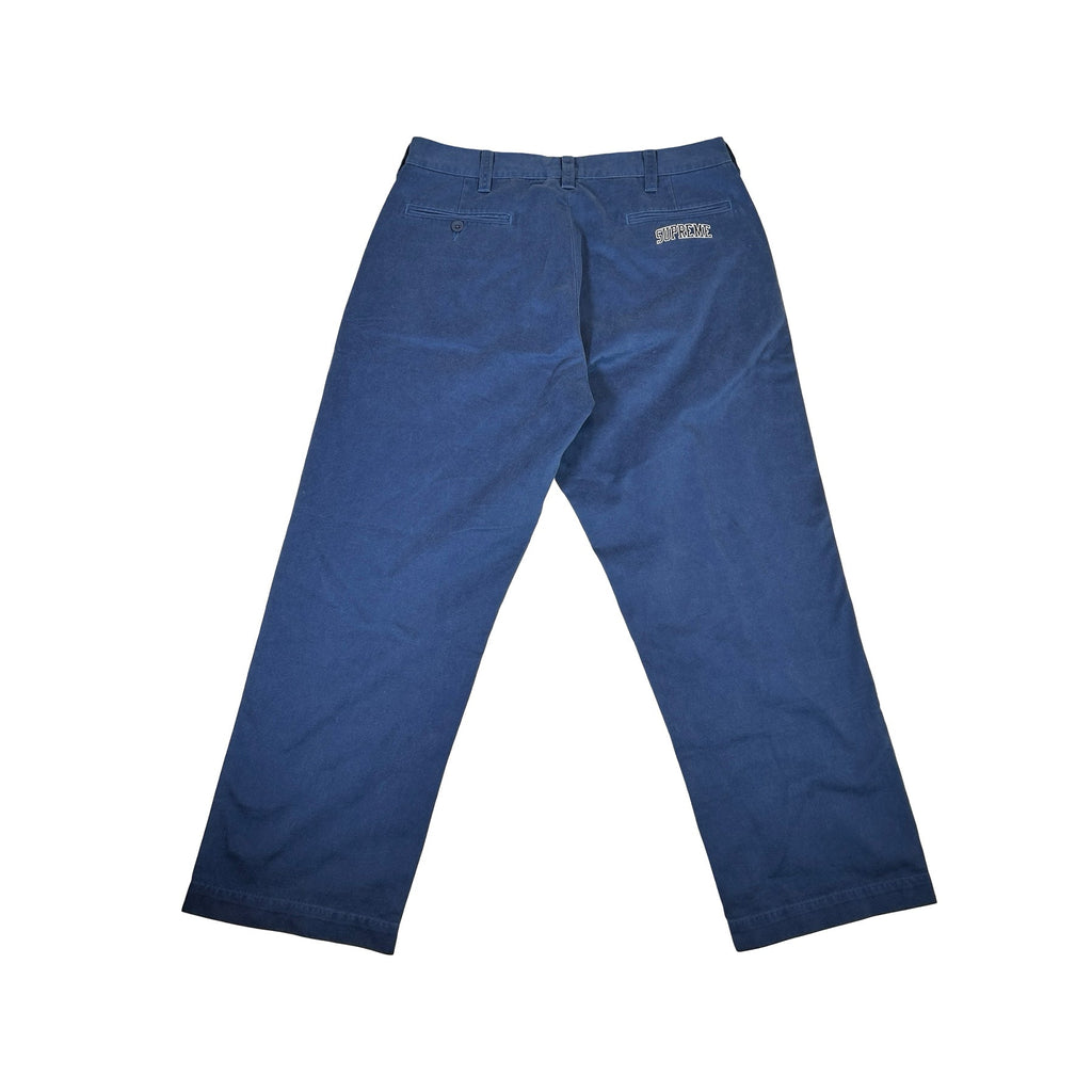 Supreme Chino Pant Light Navy [USED] - 34 (Used)