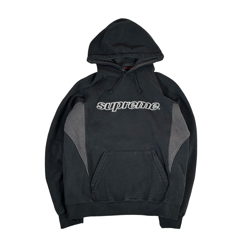 Supreme Division Hooded Sweatshirt Black [USED] - L (Used)