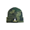 Supreme Penguin Beanie Woodland Camo [USED]