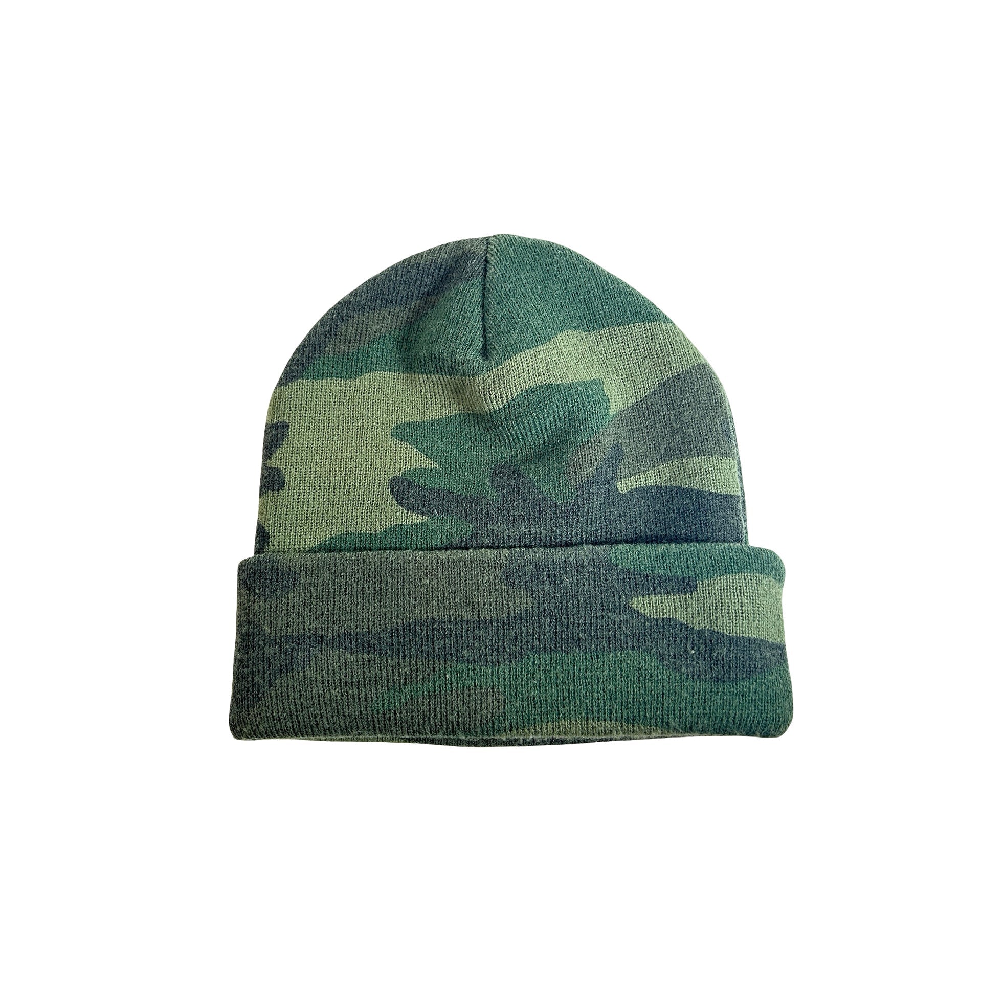 Supreme Penguin Beanie Woodland Camo [USED]