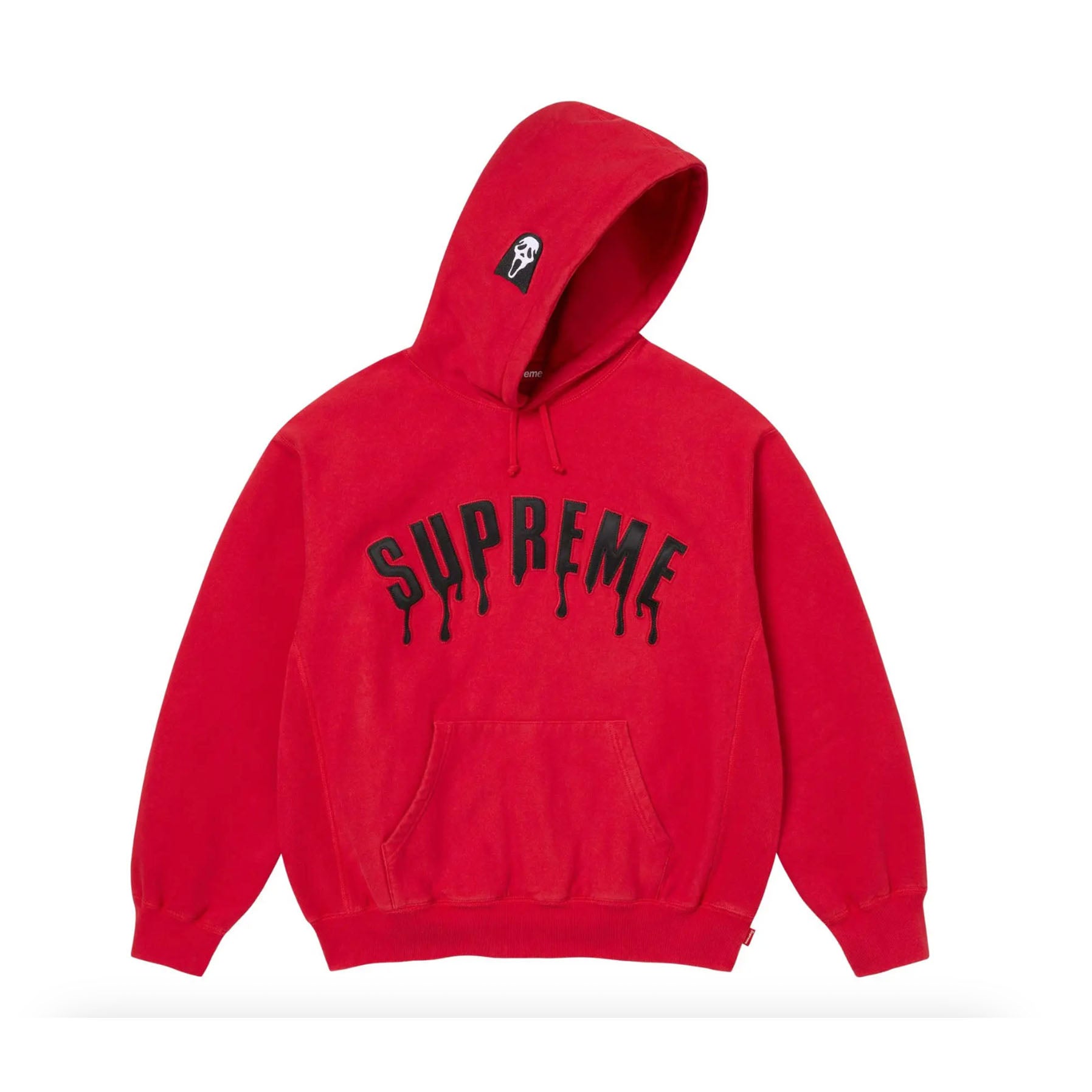 Supreme Ghostface Arc Hooded Sweatshirt Red