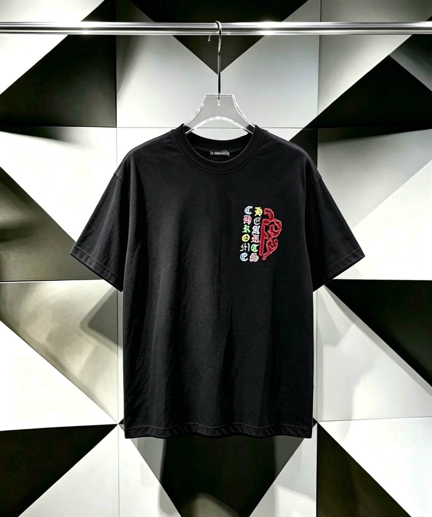 Chrome Hearts Multicolor Cross Graphic T-Shirt — hero