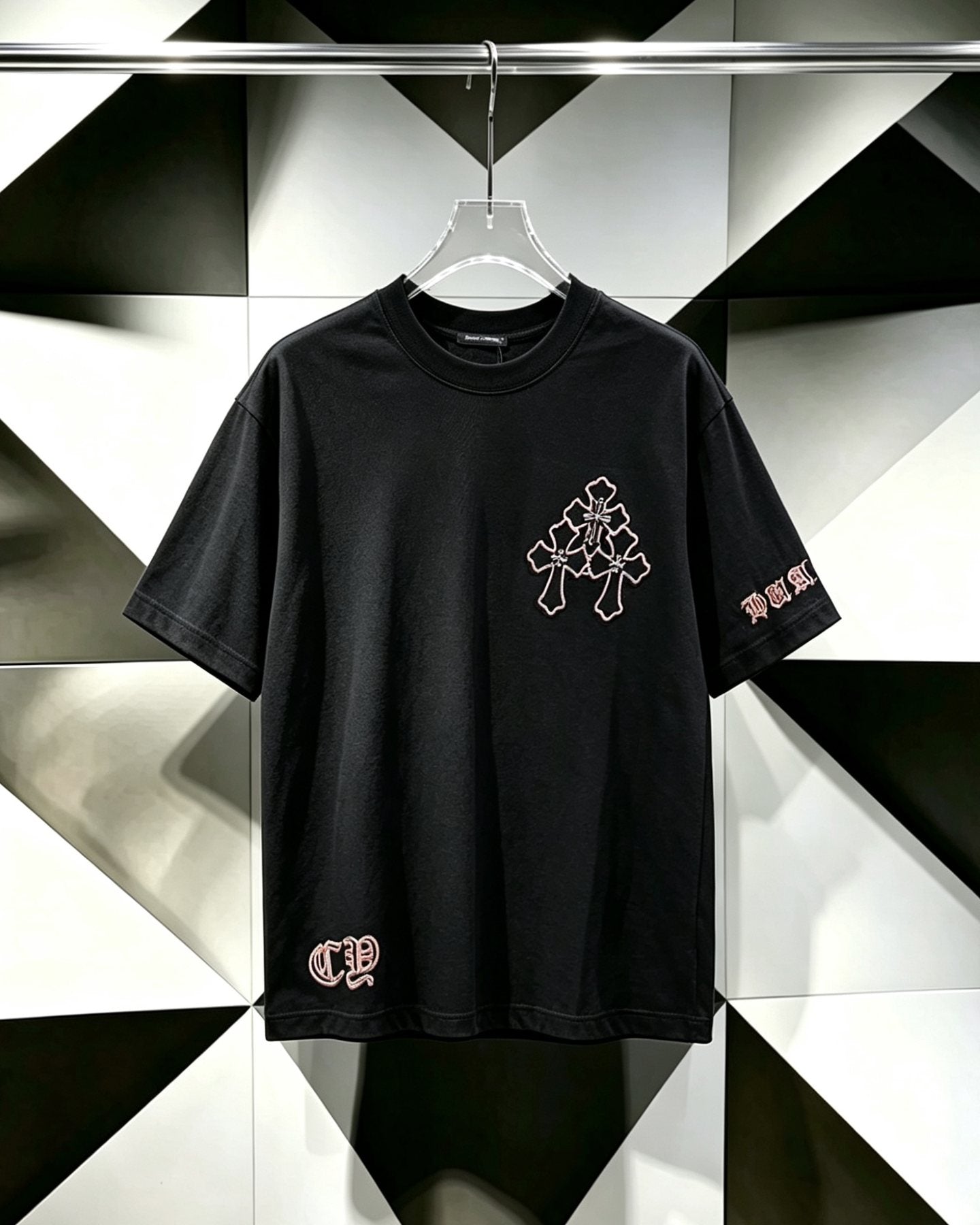 Chrome Hearts Clustered Cross Graphic T-Shirt — hero