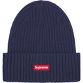 Supreme SS25 Overdyed Beanie Navy
