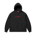 Supreme Swarovski Motion Logo Hooded Sweatshirt Black