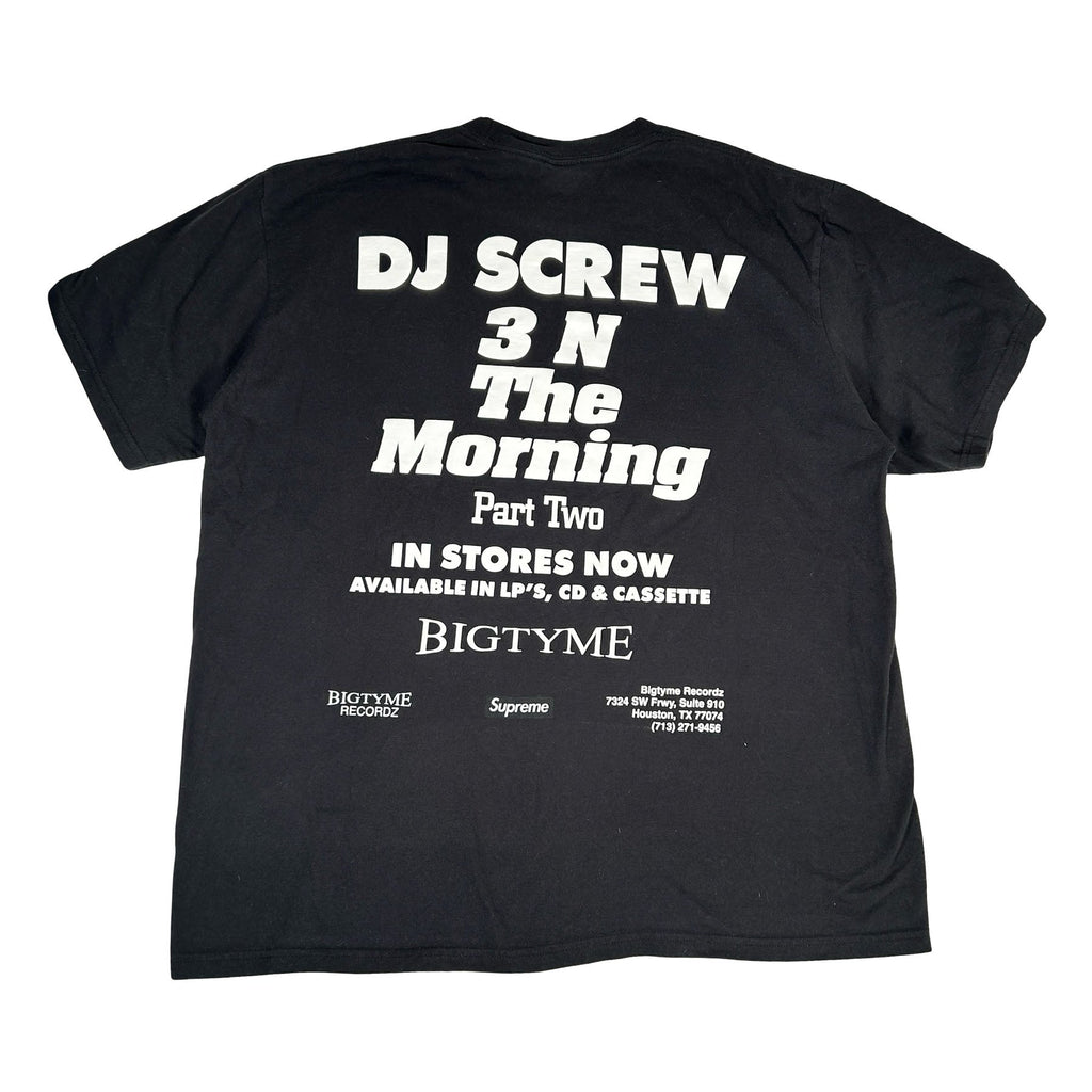 Supreme DJ Screw SUC Tee Black [USED] - XL (Used)