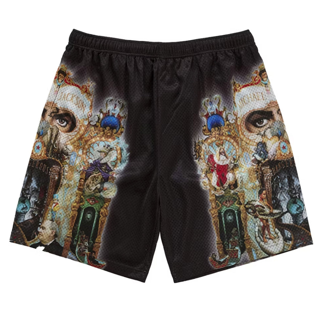 Supreme Michael Jackson Dangerous Mesh Short Black