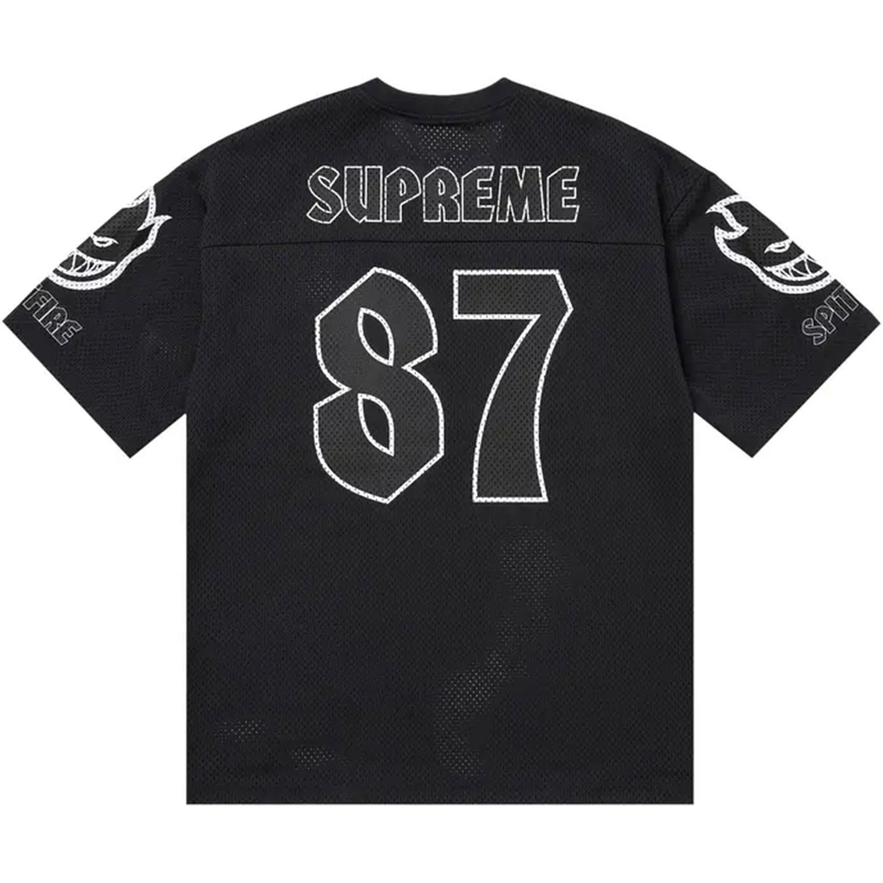 Supreme Spitfire Football Jersey Black
