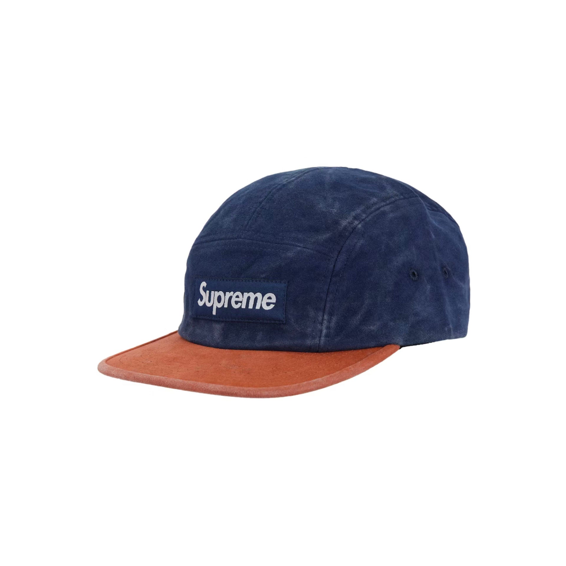 Supreme 2-Tone Moleskin Camp Cap Navy
