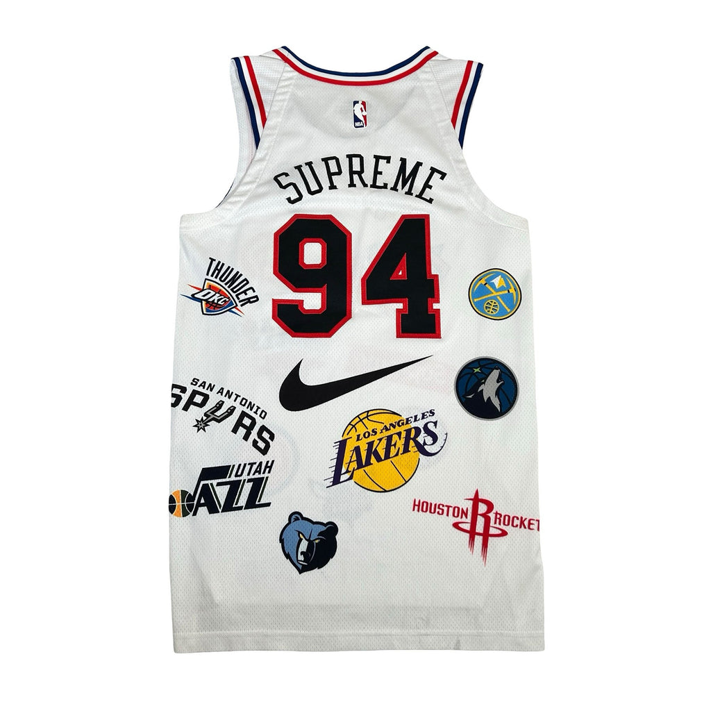 Supreme Nike/NBA Teams Authentic Jersey White [USED] - S (Used)