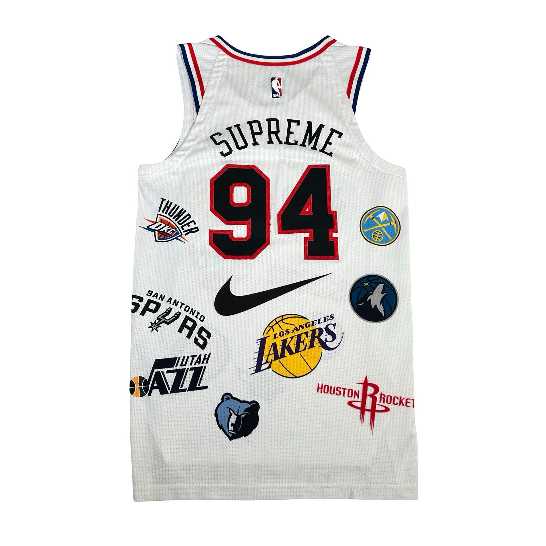 Supreme Nike/NBA Teams Authentic Jersey White [USED] - S (Used)