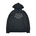 Supreme They Fuck You Up Hoodie Black [USED] - L (Used)